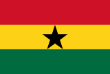 Флаг Гана